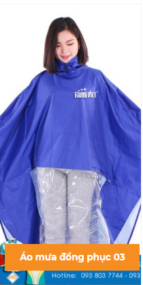 Đồng phục áo mưa - Đồng Phục Kiến Bách á - Công Ty TNHH Sản Xuất Thương Mại Kiến Bách á